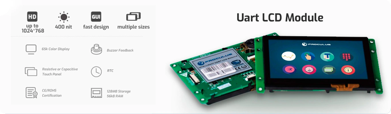 uart lcd module