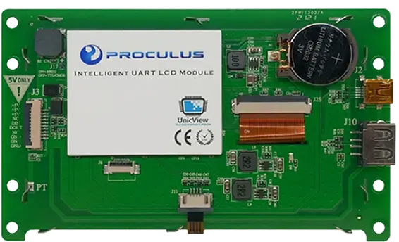 Features of UART TFT LCD Module