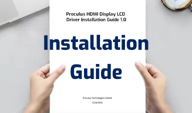 HDMI Display LCD Driver Installation Guide